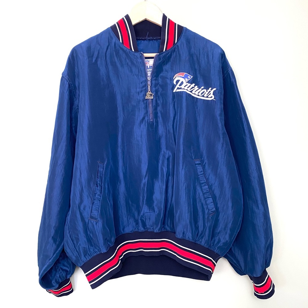 Vintage 90s Patriots Starter Pullover Jacket